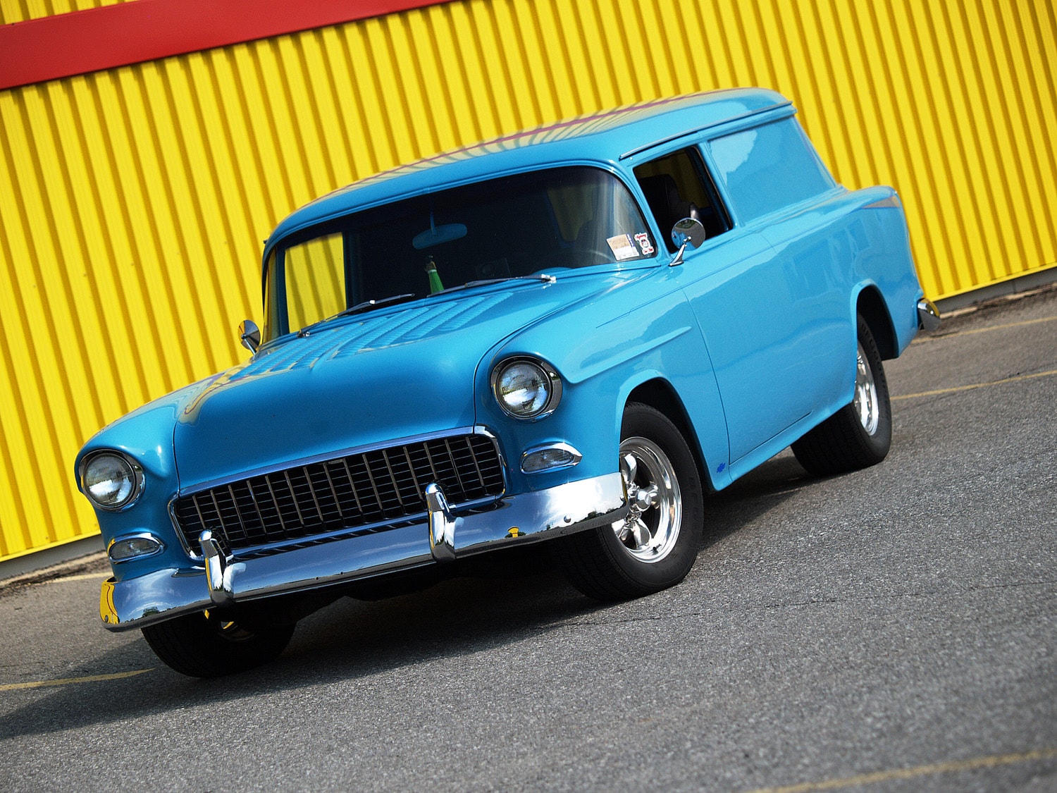 1955 Chevy Sedan Delivery Hotrod Hotline